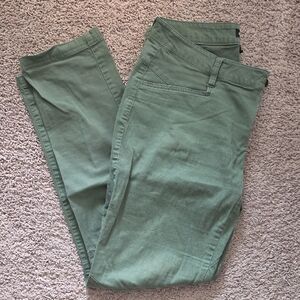 Black Diamond Olive Green Casual Pants